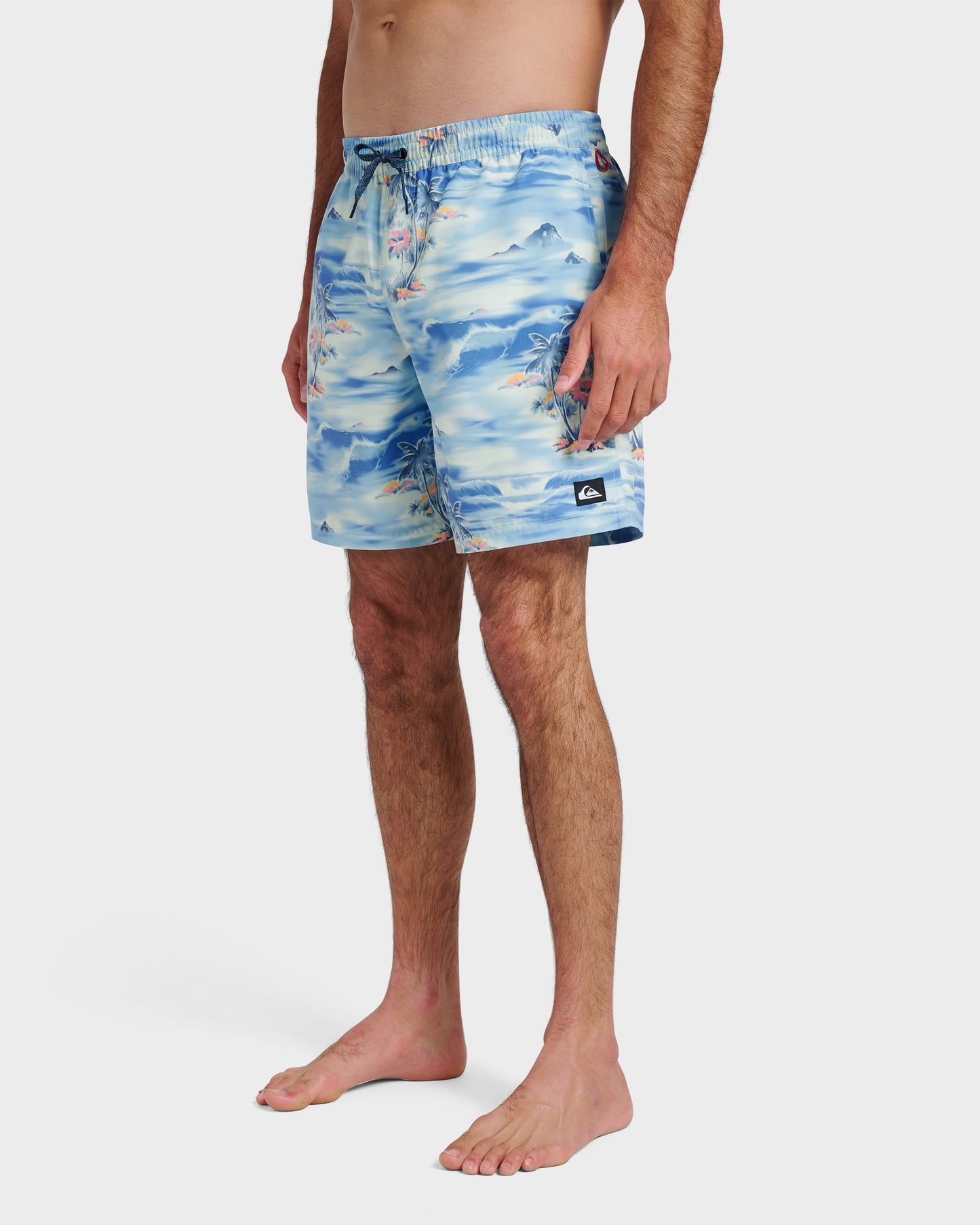 Everyday Tropical Surf 17" Swim Trunks - Total Eclipse - Quick Silver