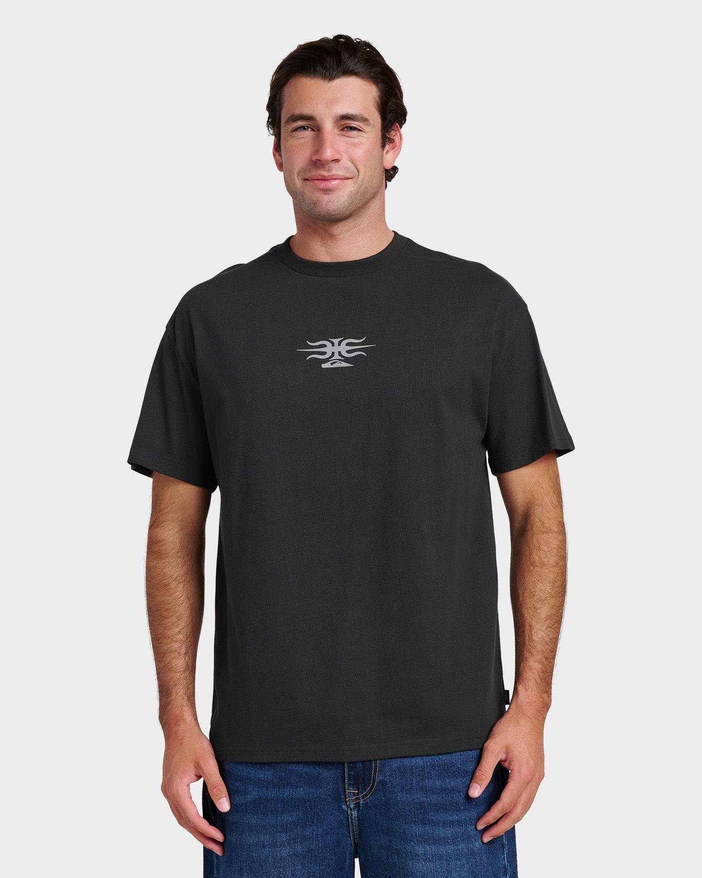 Stretch Tribal Mercury T-Shirt - Black - Quick Silver