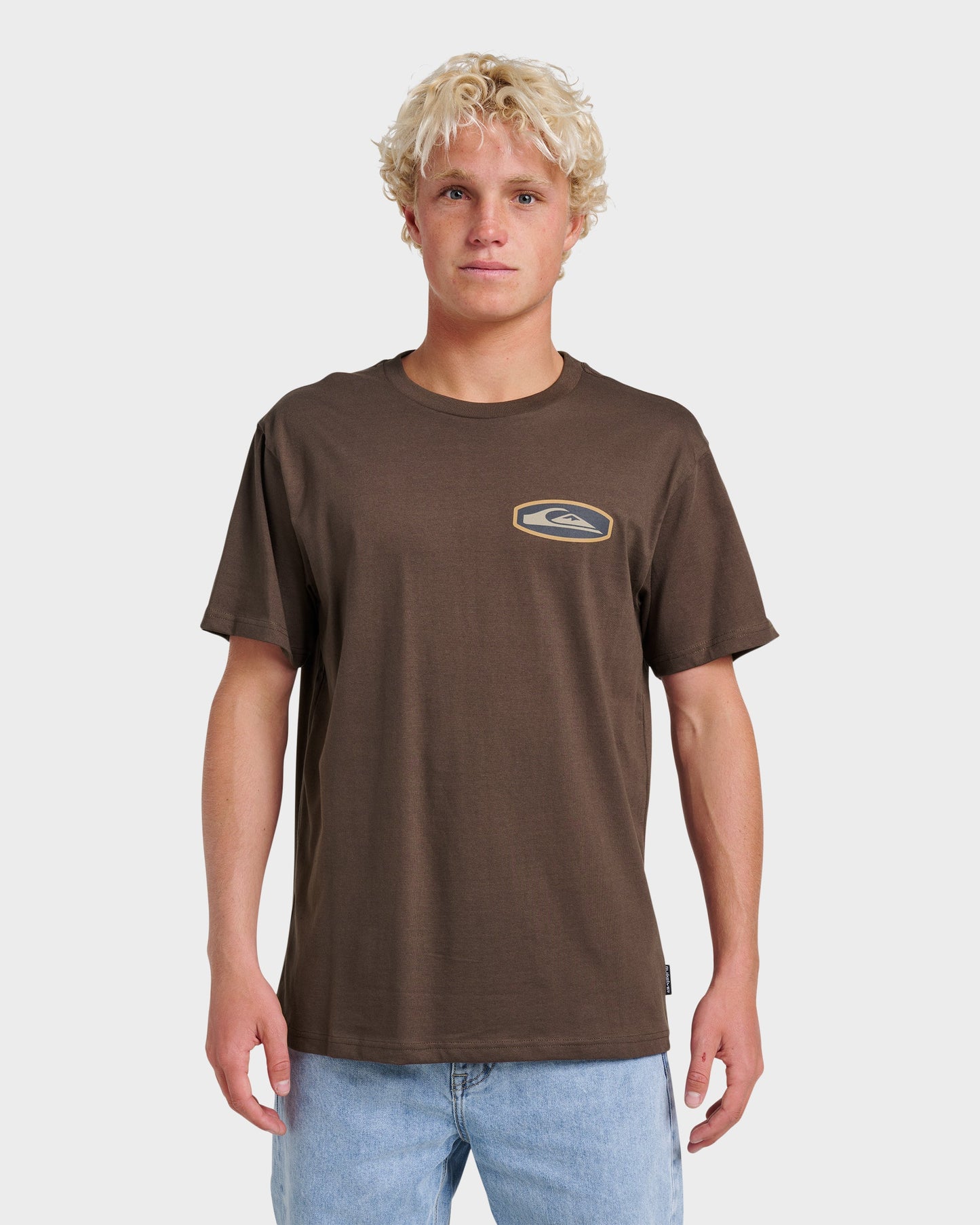 Stadium Emblem Classic T-shirt - Chocolate Brown - Quick Silver
