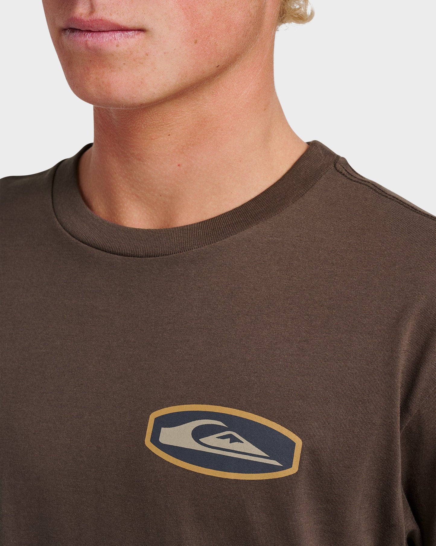 Stadium Emblem Classic T-shirt - Chocolate Brown - Quick Silver