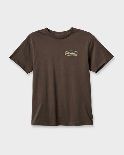 Stadium Emblem Classic T-shirt - Chocolate Brown - Quick Silver