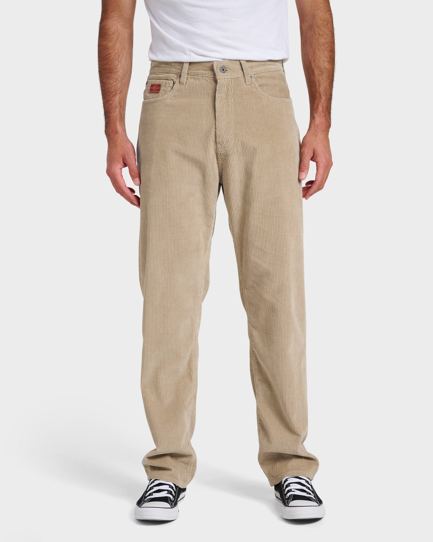 Landers Cord Pants - Twill - Quick Silver