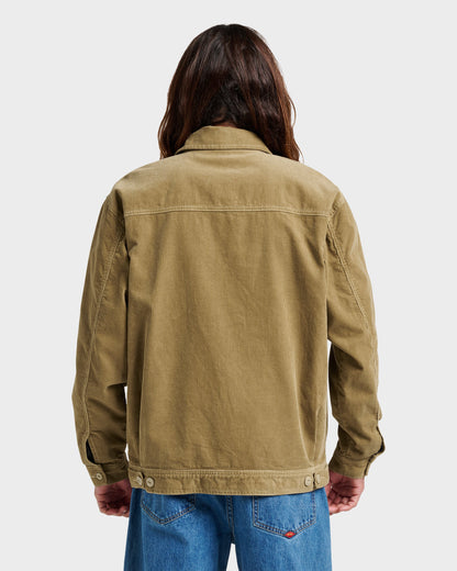 Surf Harrington Cord Jacket - Twill - Quick Silver