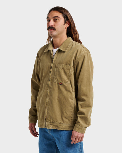 Surf Harrington Cord Jacket - Twill - Quick Silver