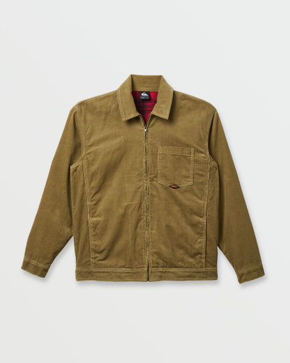 Surf Harrington Cord Jacket - Twill - Quick Silver