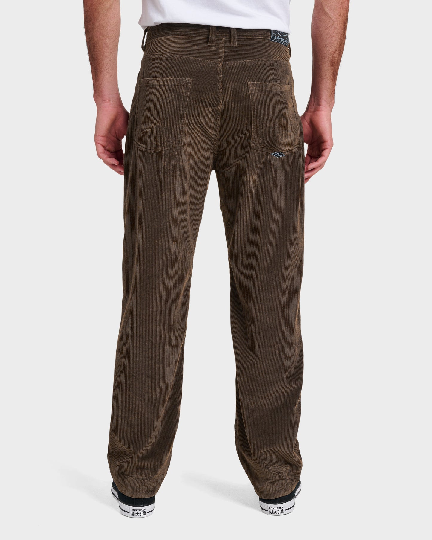 Landers Cord Pants - Chocolate Brown - Quick Silver