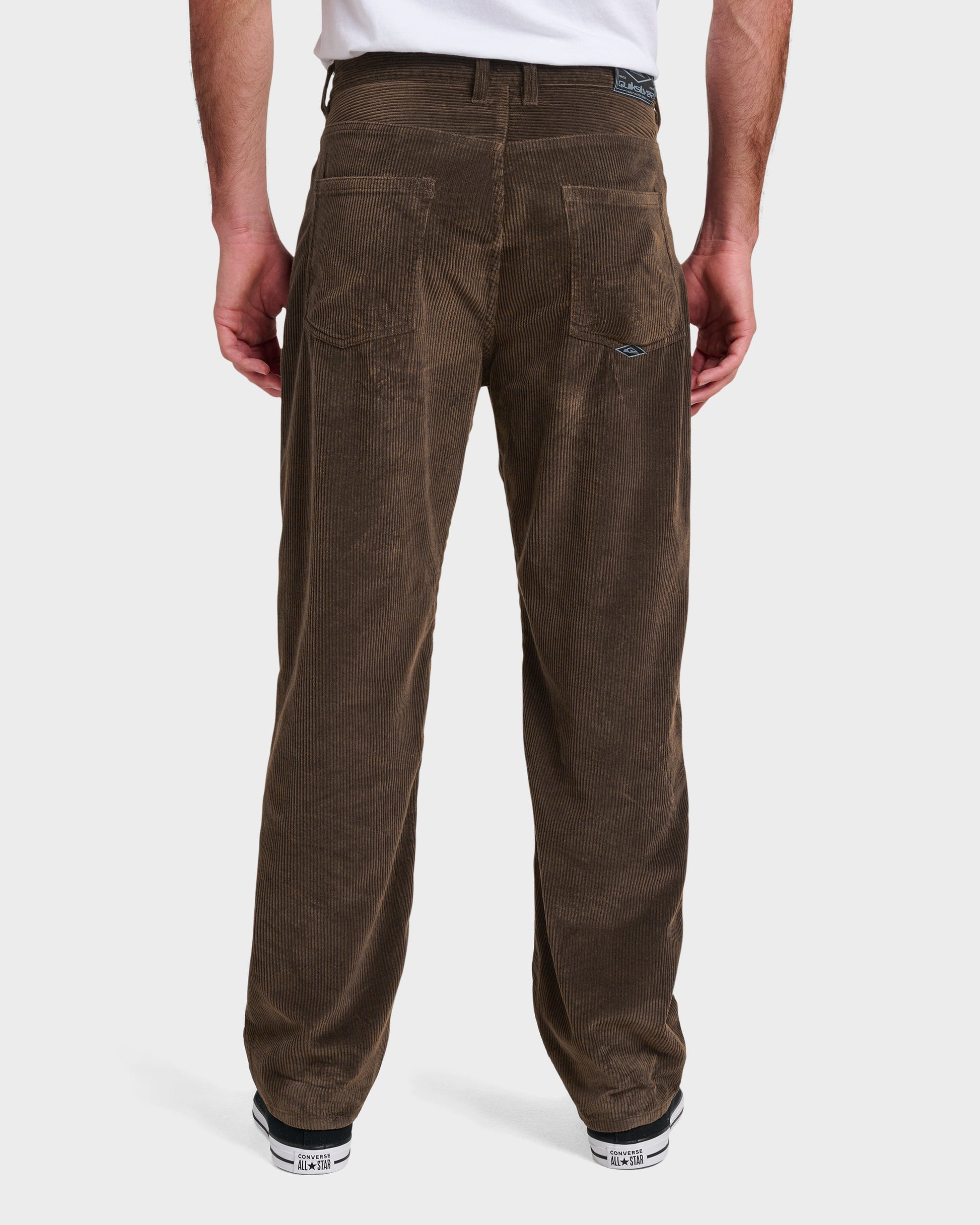 Landers Cord Pants - Chocolate Brown - Quick Silver
