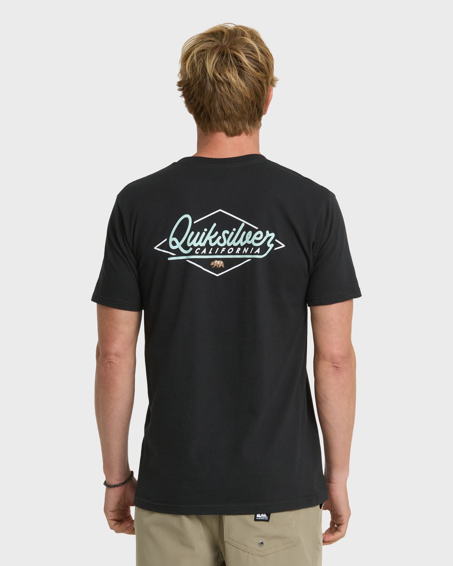Cali Gold T-Shirt - Black - Quick Silver