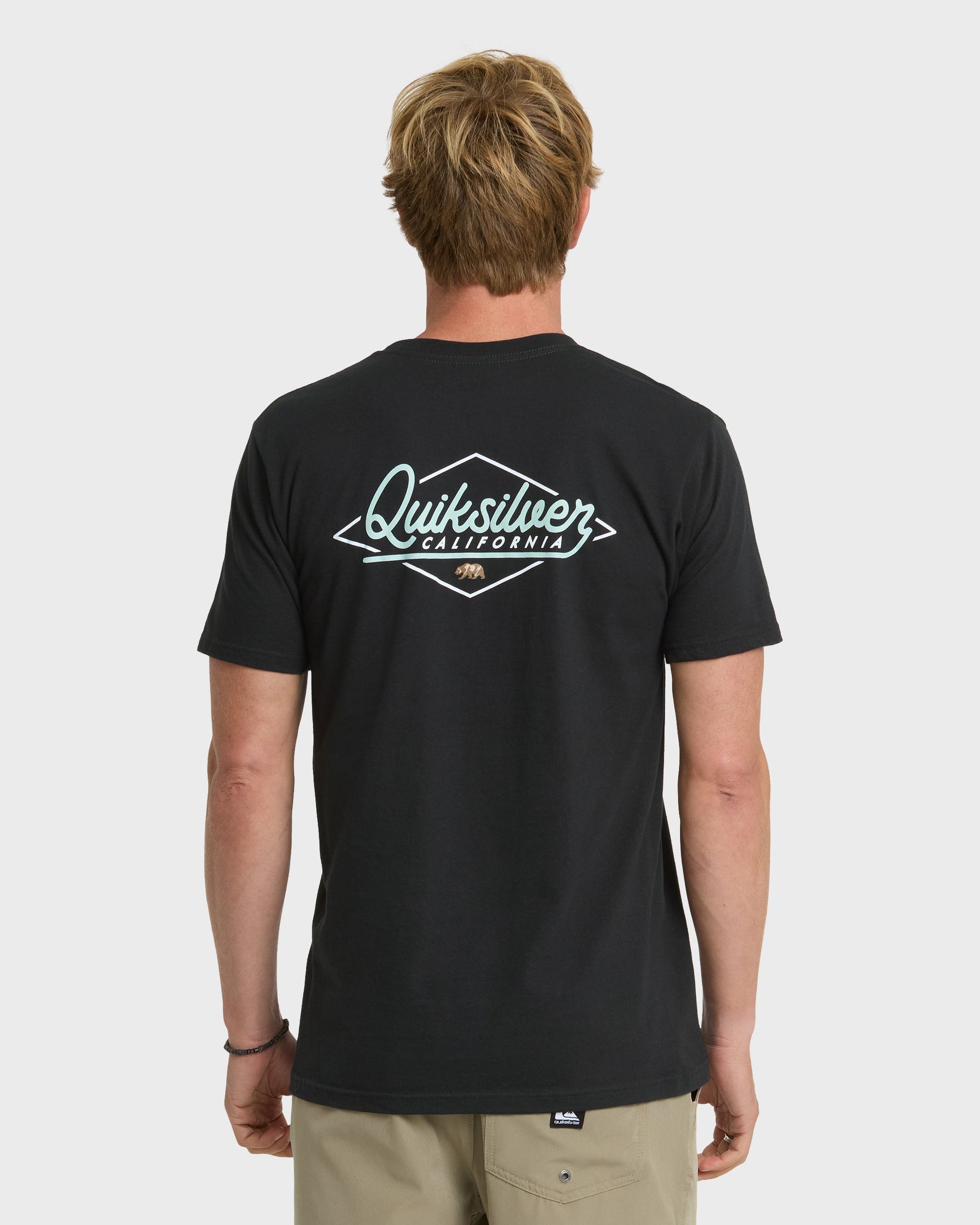Cali Gold T-Shirt - Black - Quick Silver