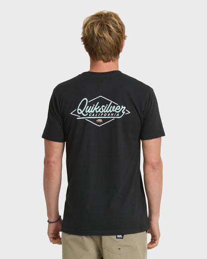 Cali Gold T-Shirt - Black - Quick Silver