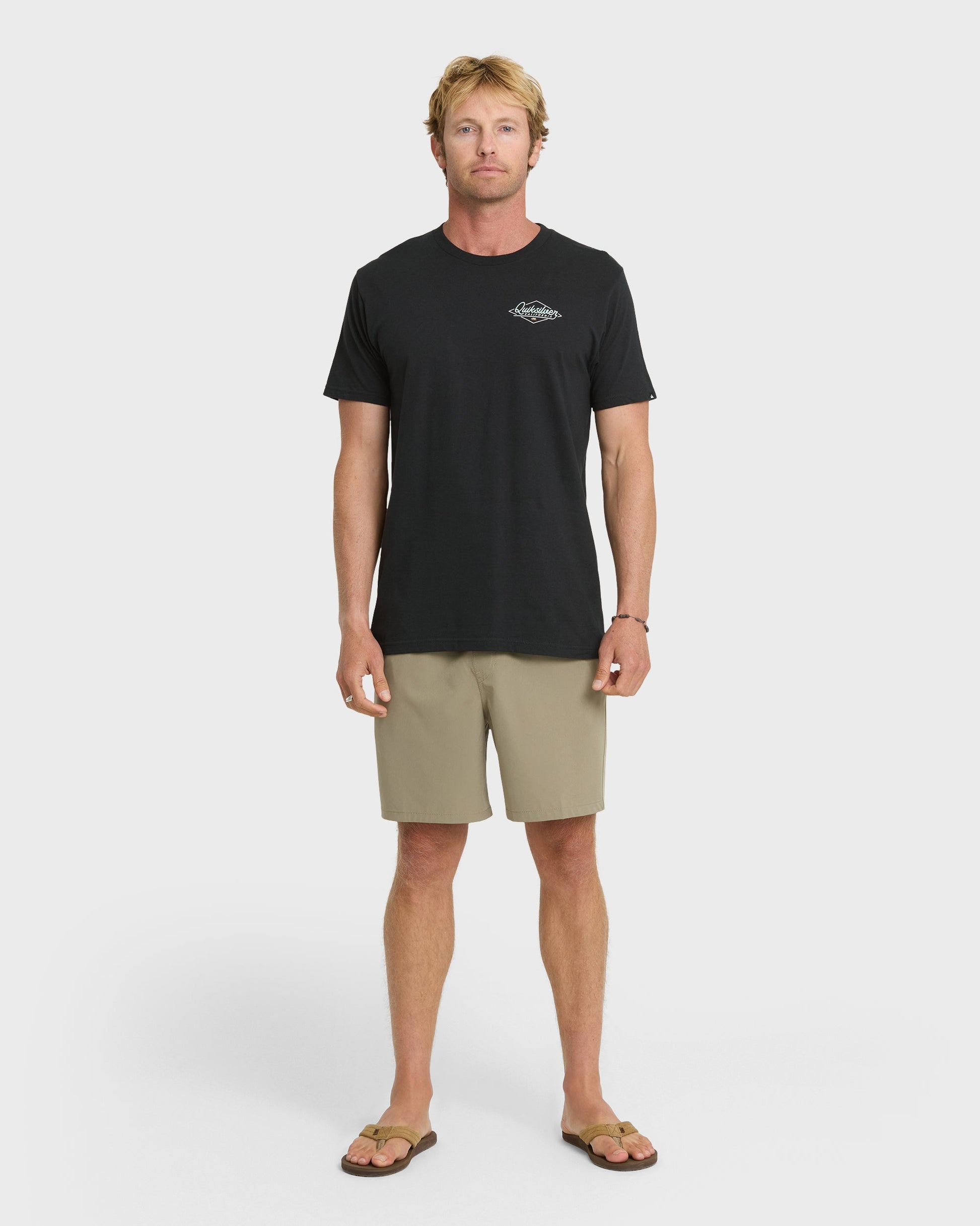 Cali Gold T-Shirt - Black - Quick Silver