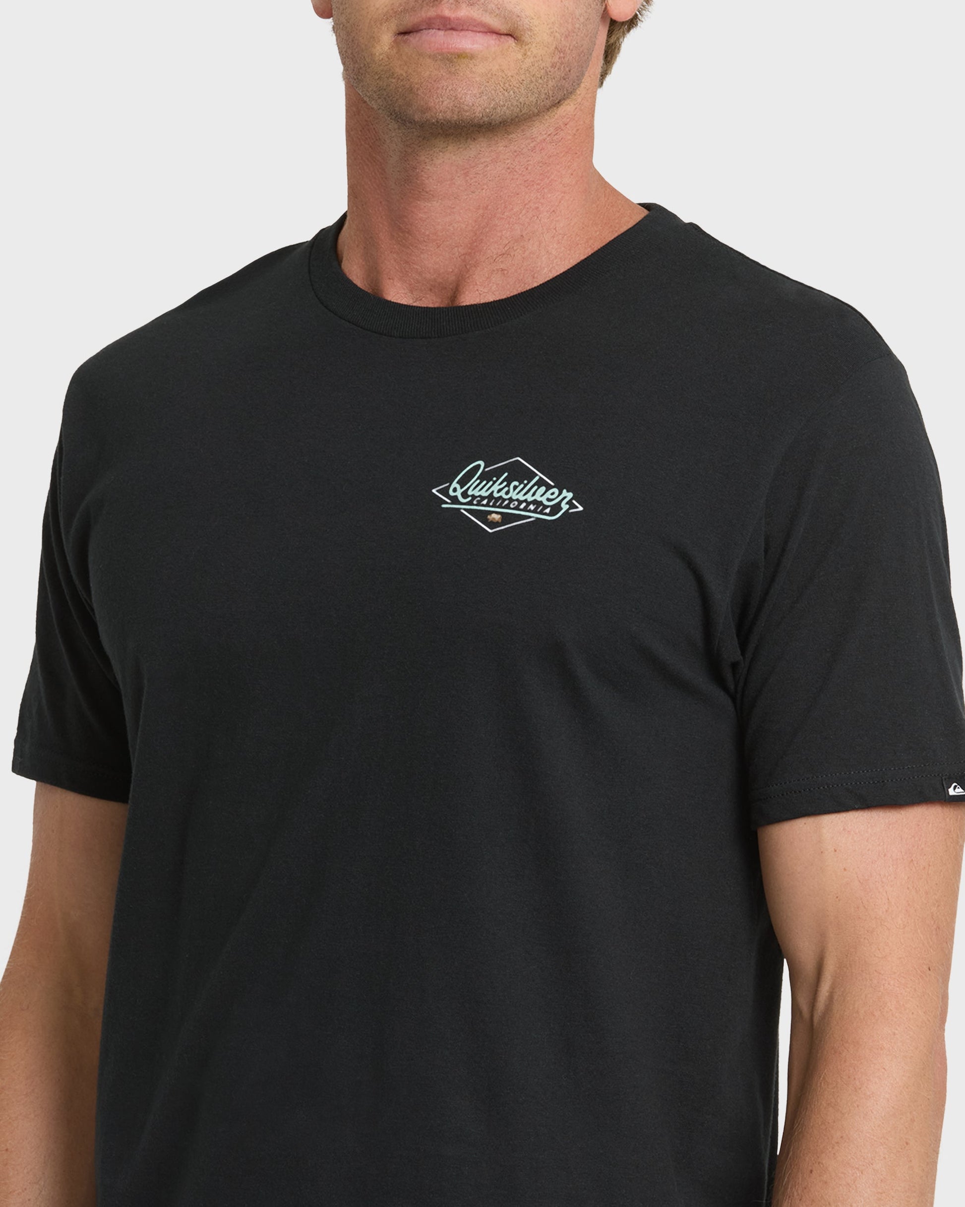 Cali Gold T-Shirt - Black - Quick Silver