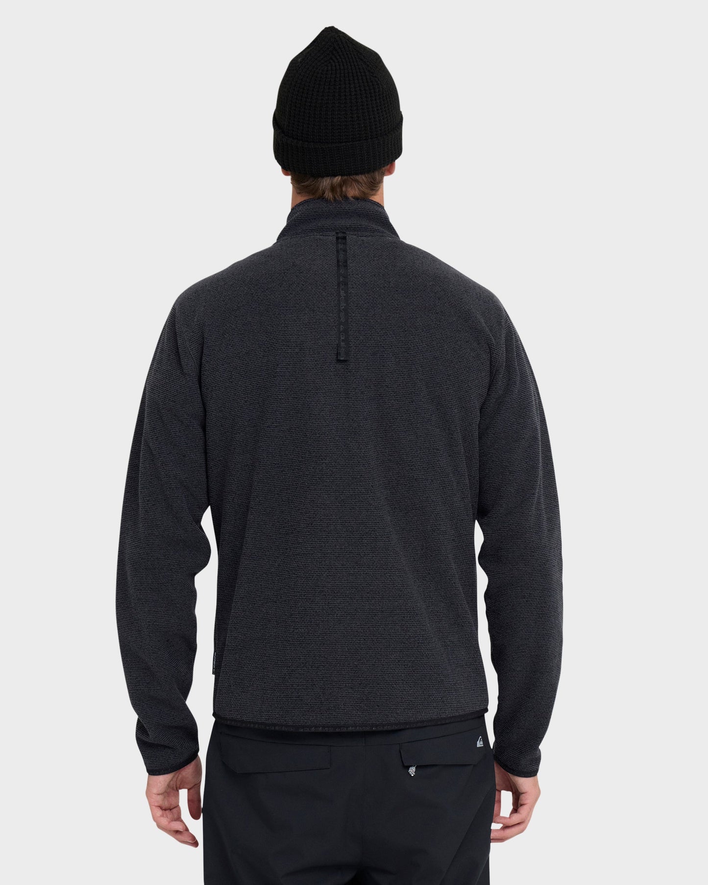 Aker Full Zip Technical Fleece - Black - Quick Silver