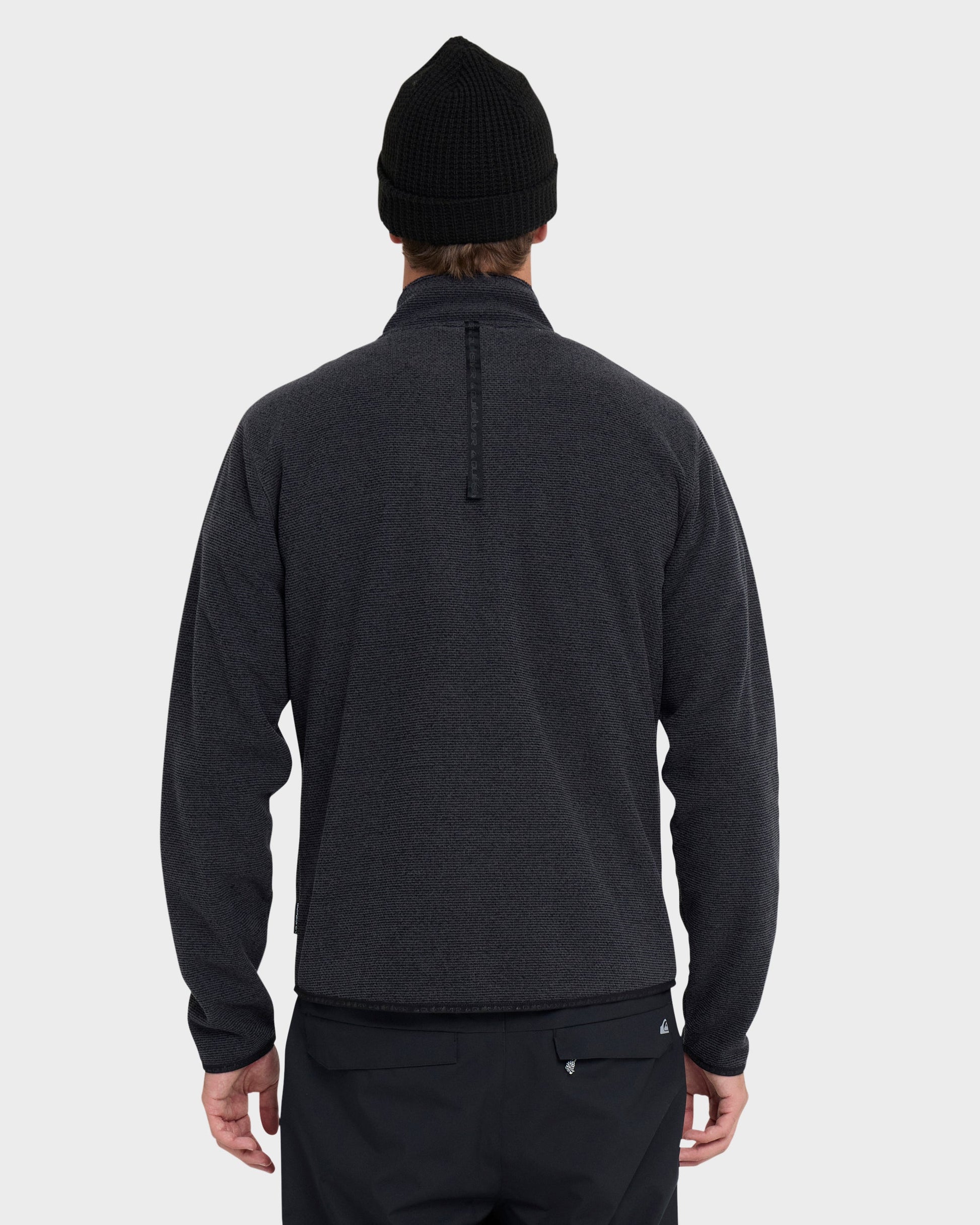 Aker Full Zip Technical Fleece - Black - Quick Silver