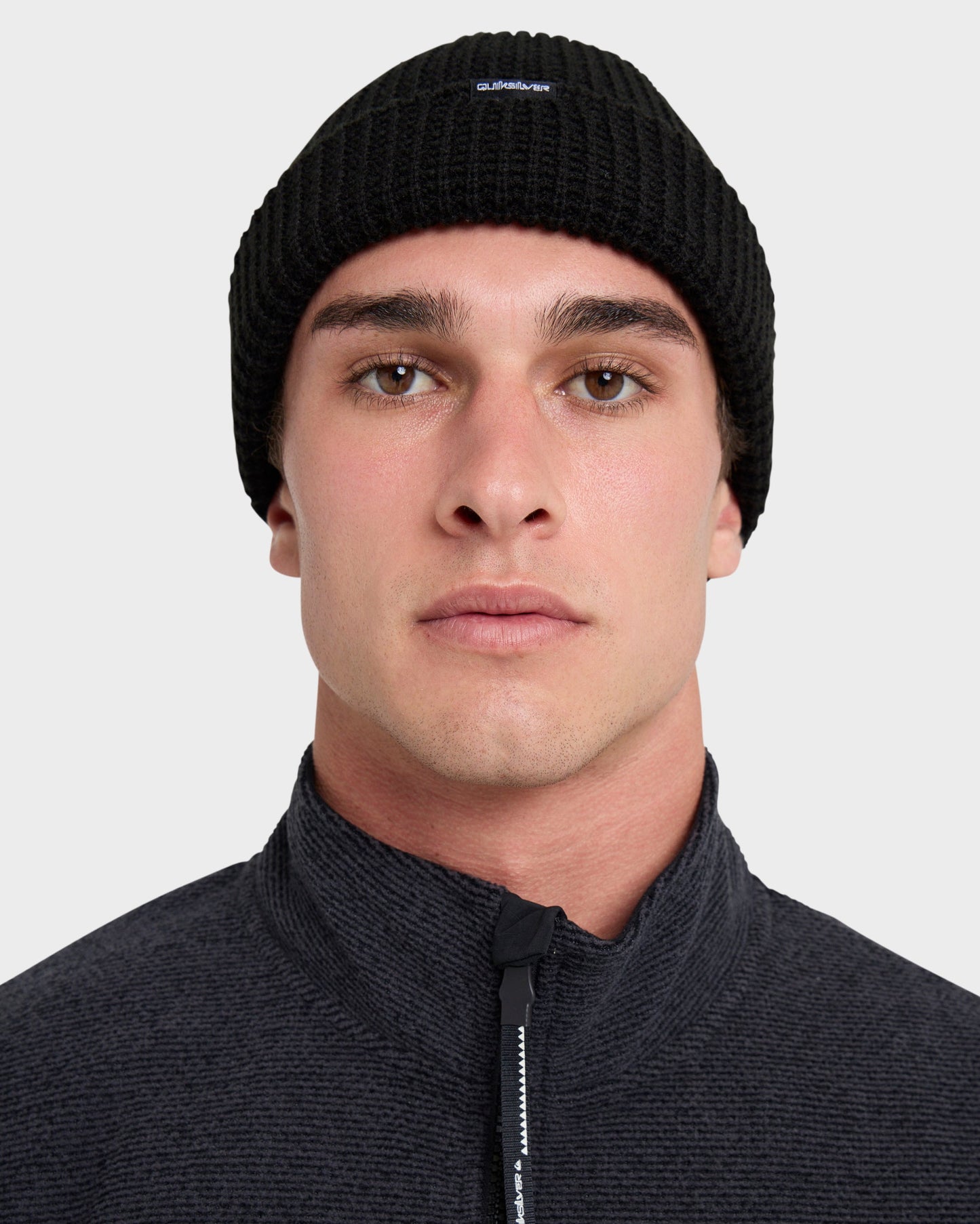 Aker Full Zip Technical Fleece - Black - Quick Silver