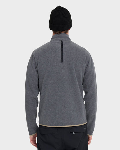 Aker Full Zip Technical Fleece - Quarry - Quick Silver