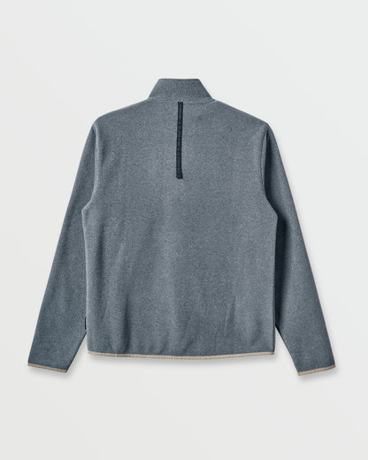 Aker Full Zip Technical Fleece - Quarry - Quick Silver