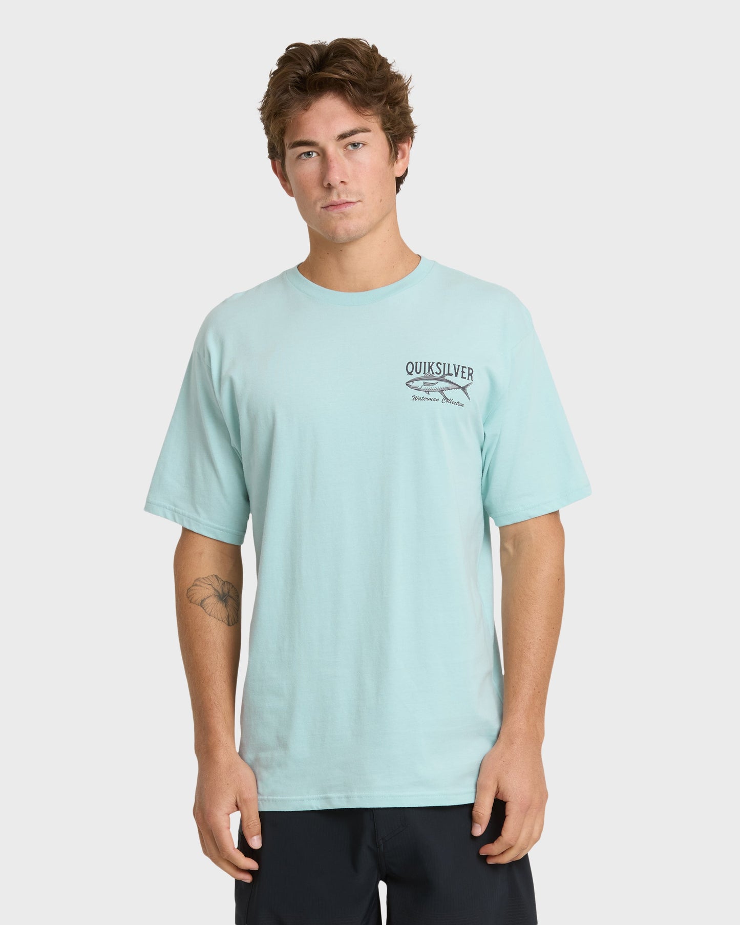 Waterman Deep Waters Classic T-shirt - Sterling Blue - Quick Silver