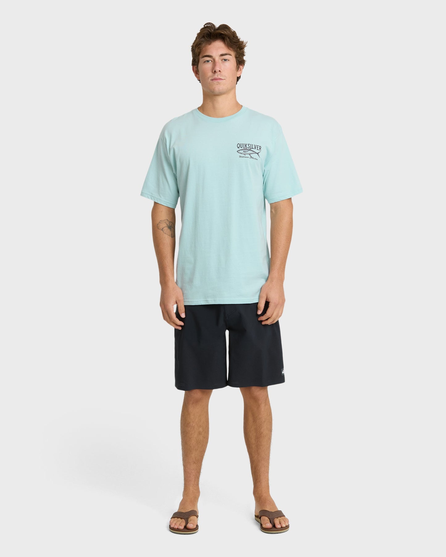Waterman Deep Waters Classic T-shirt - Sterling Blue - Quick Silver