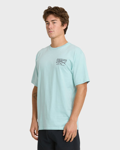 Waterman Deep Waters Classic T-shirt - Sterling Blue - Quick Silver