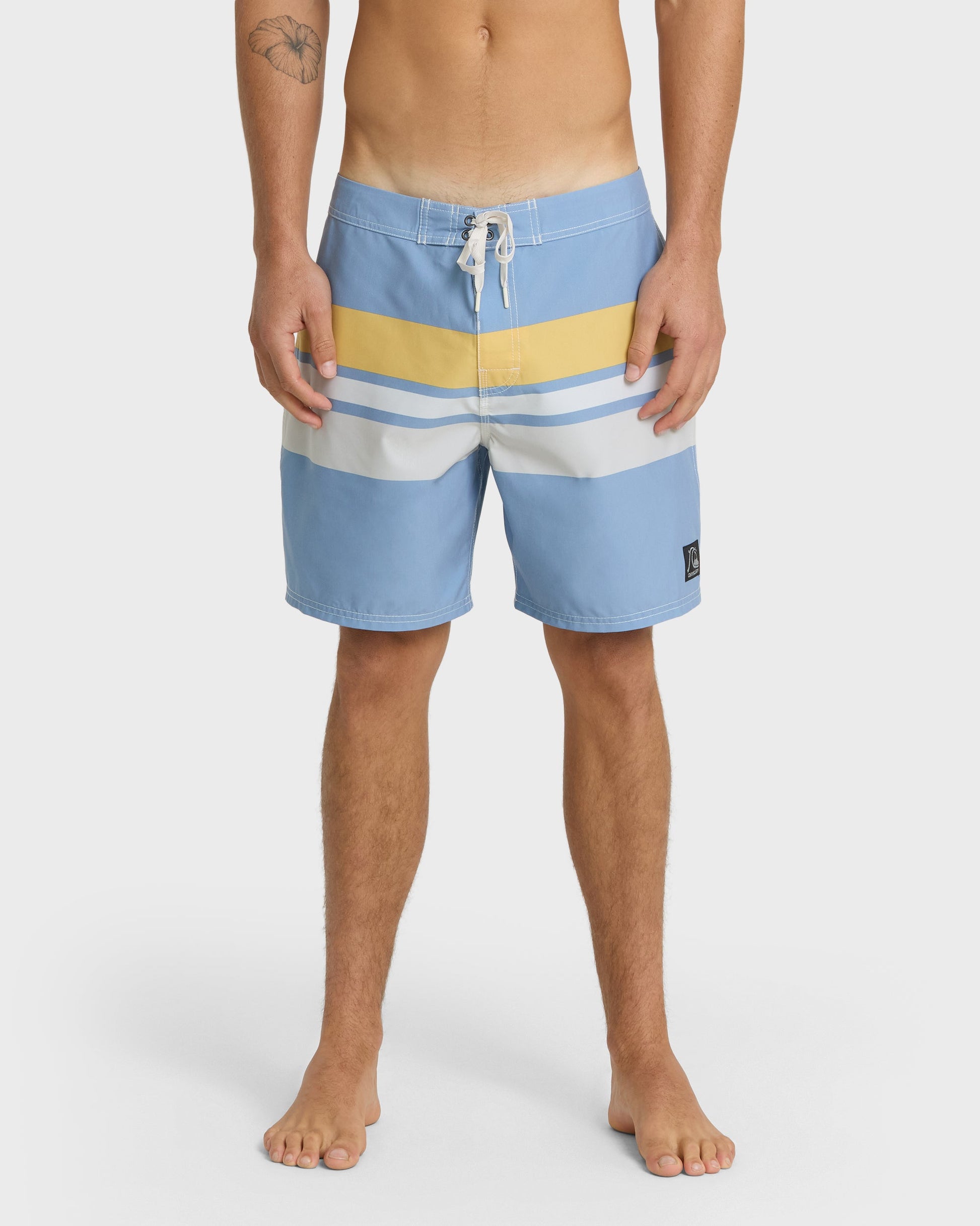 Original Straight Leg 18" Boardshorts - Ashley Blue - Quick Silver