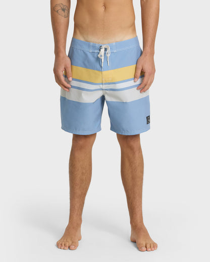 Original Straight Leg 18" Boardshorts - Ashley Blue - Quick Silver