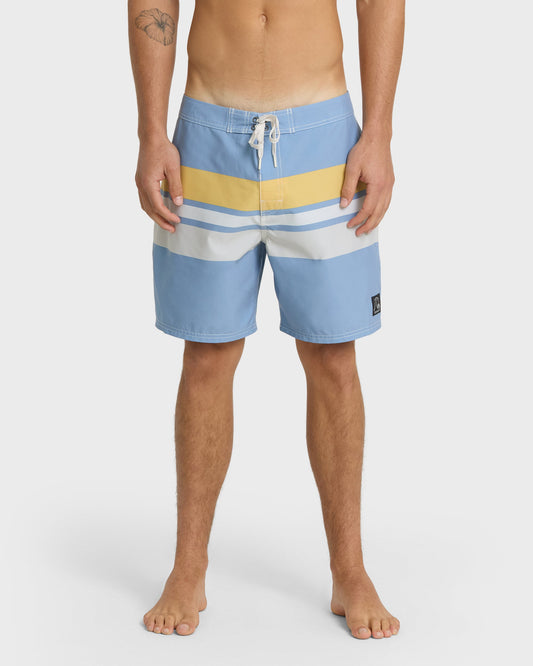 Original Straight Leg 18" Boardshorts - Ashley Blue - Quick Silver