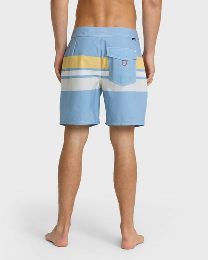Original Straight Leg 18" Boardshorts - Ashley Blue - Quick Silver