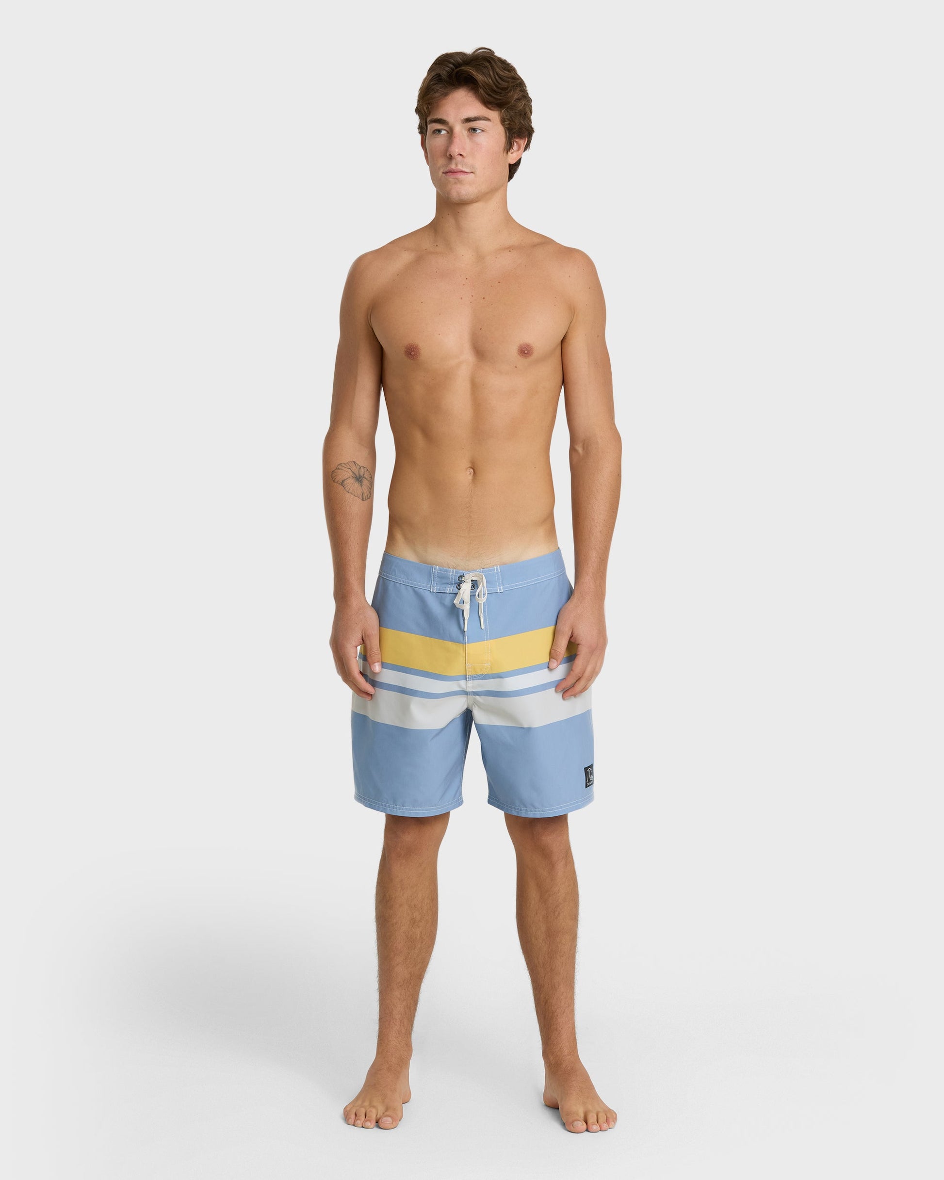 Original Straight Leg 18" Boardshorts - Ashley Blue - Quick Silver