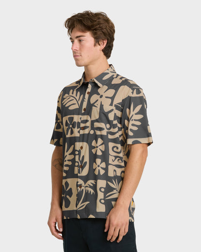 Waterman Dunes Shirt - Phantom - Quick Silver