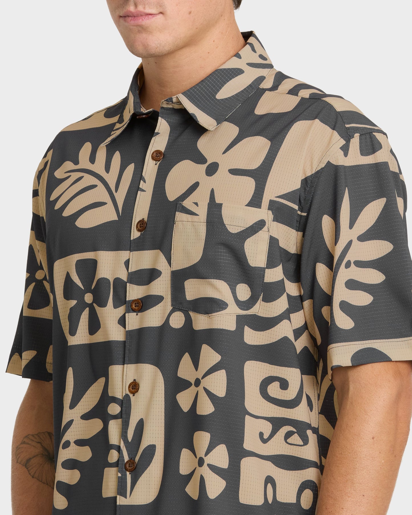 Waterman Dunes Shirt - Phantom - Quick Silver
