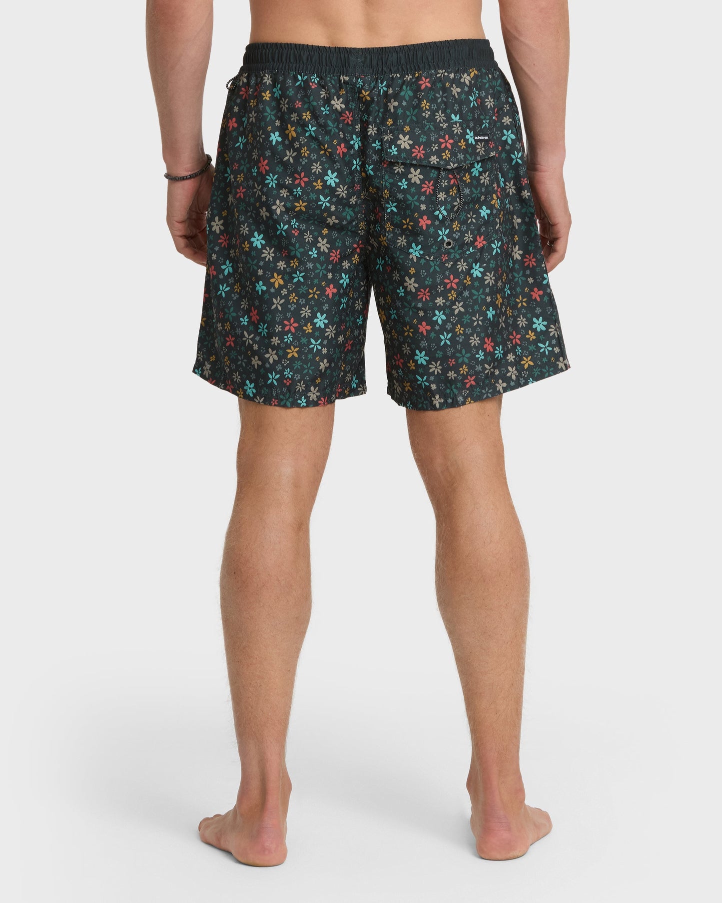 Everyday Ditsy Floral Swim Trunks - Black - Quick Silver