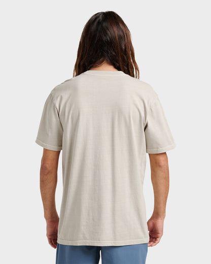 Saltwater Pocket Tee - Moonstruck - Quick Silver