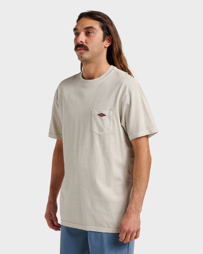 Saltwater Pocket Tee - Moonstruck - Quick Silver