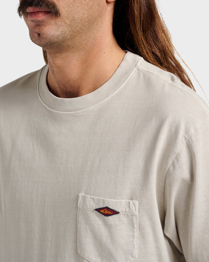 Saltwater Pocket Tee - Moonstruck - Quick Silver