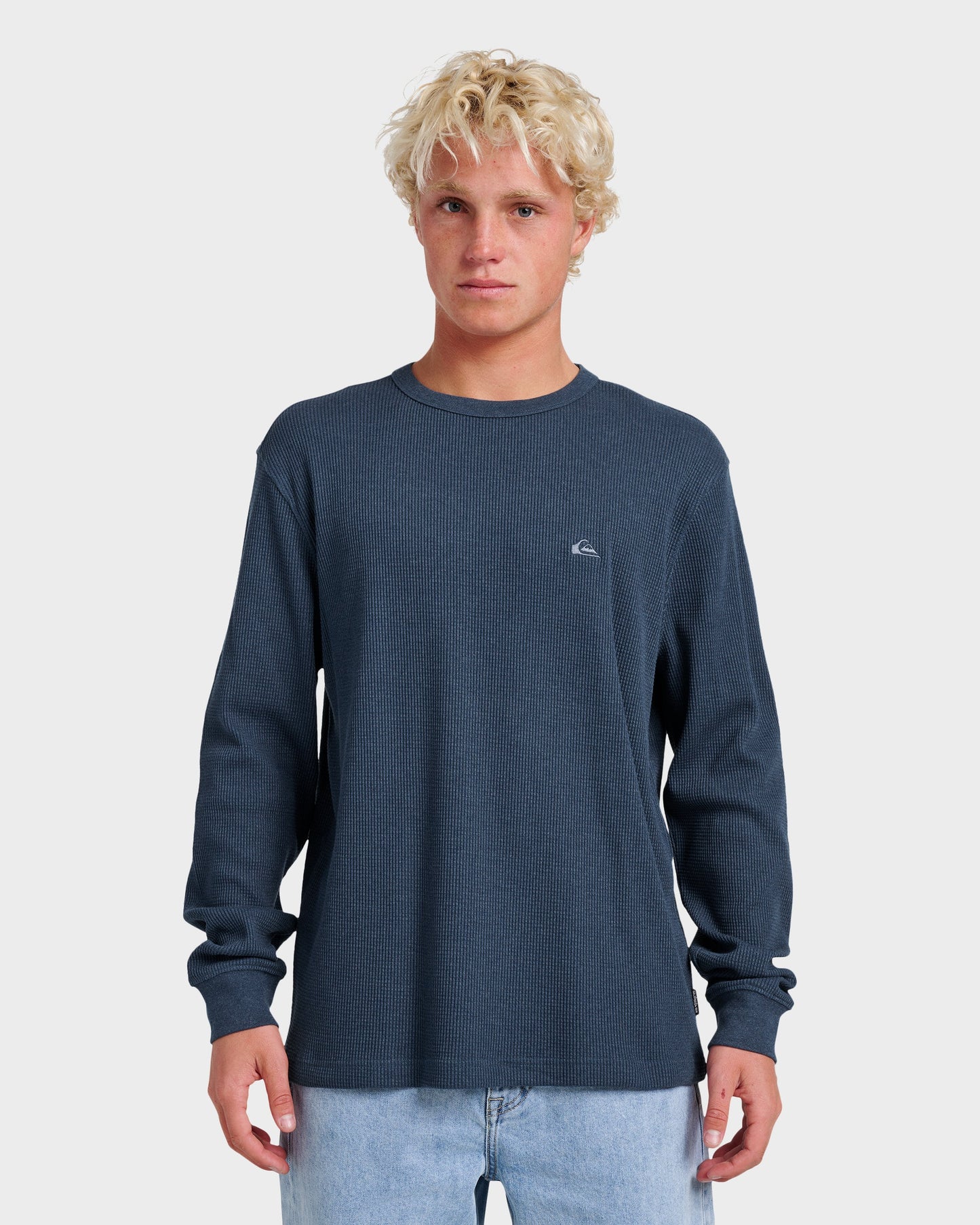 Nelson Long Sleeve Thermal Top - Sargasso Sea - Quick Silver