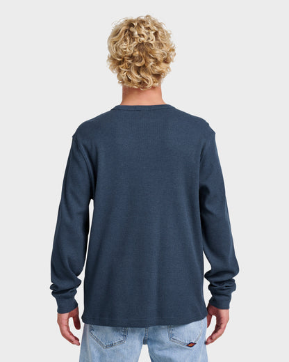 Nelson Long Sleeve Thermal Top - Sargasso Sea - Quick Silver