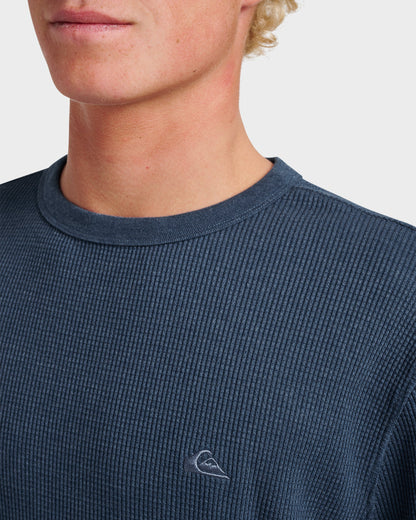 Nelson Long Sleeve Thermal Top - Sargasso Sea - Quick Silver