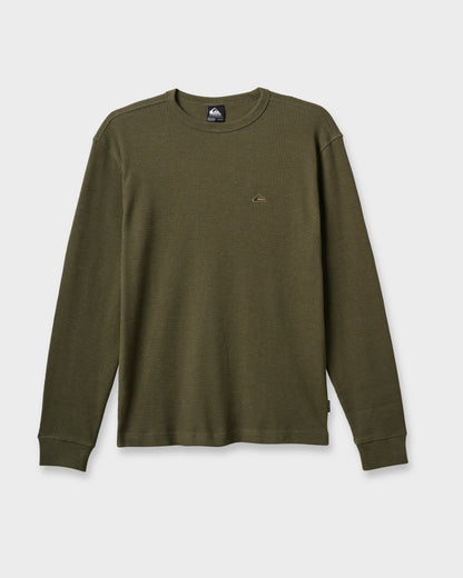 Nelson Long Sleeve Thermal Top - Grape Leaf - Quick Silver