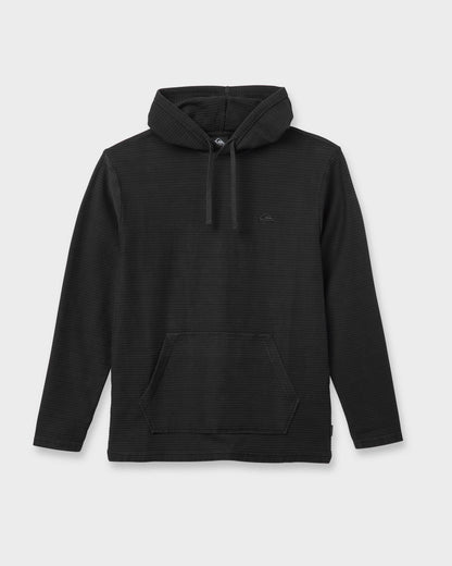 Alamitos Long Sleeve Hooded Top - Black - Quick Silver