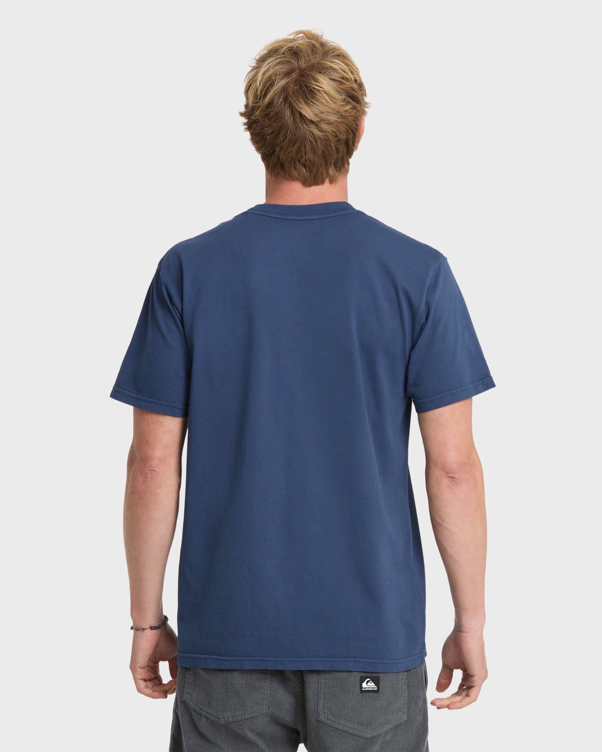 Saltwater Pocket Tee - Navy - Quick Silver