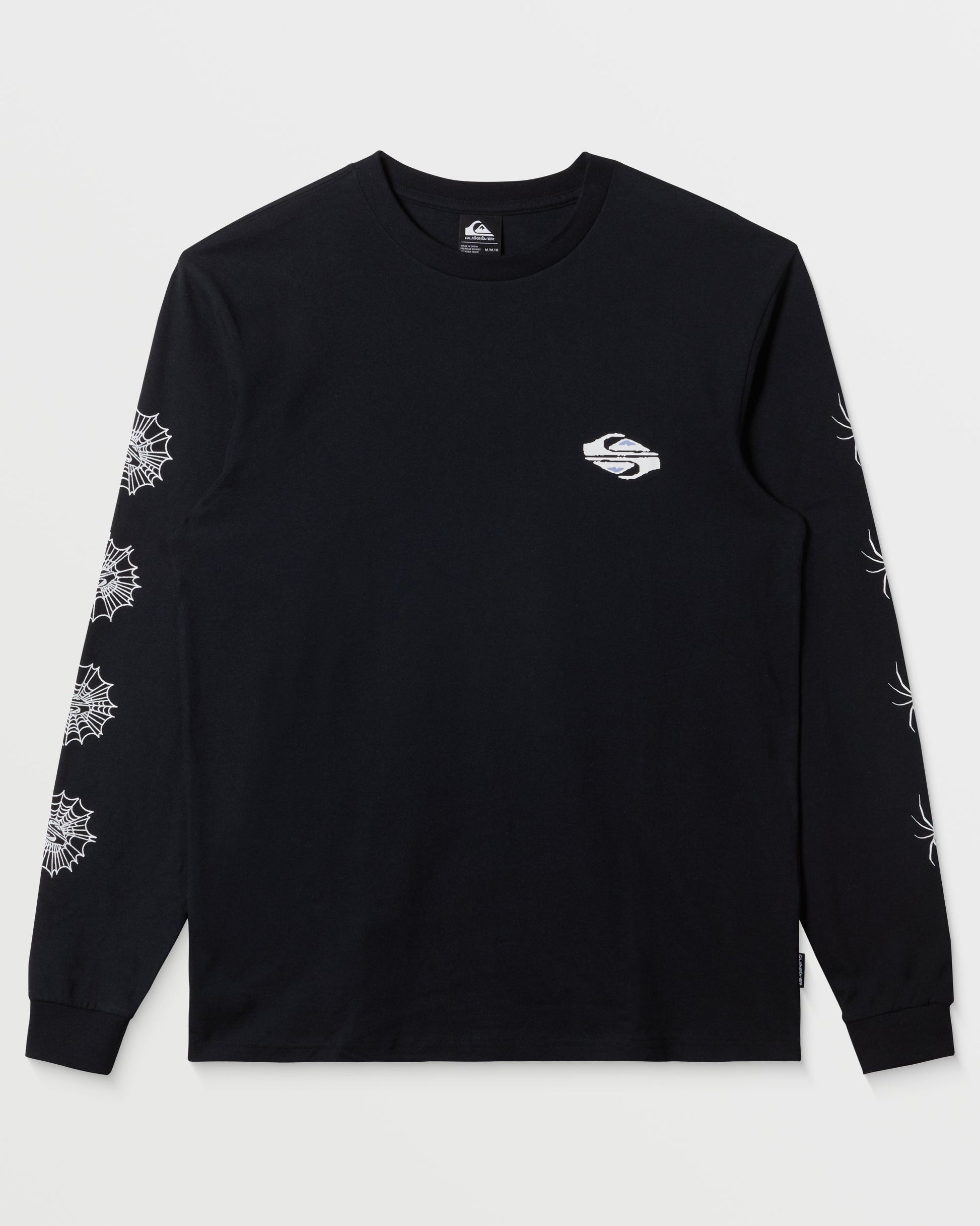 Webbed Long Sleeve T-Shirt - Black - Quick Silver