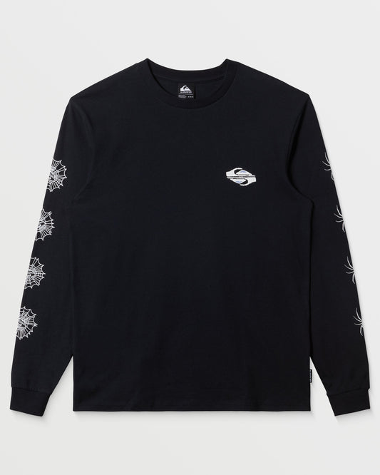 Webbed Long Sleeve T-Shirt - Black - Quick Silver