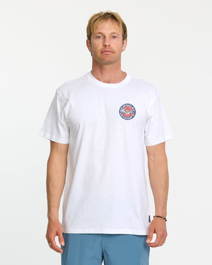 Omni Thorns T-Shirt - White - Quick Silver