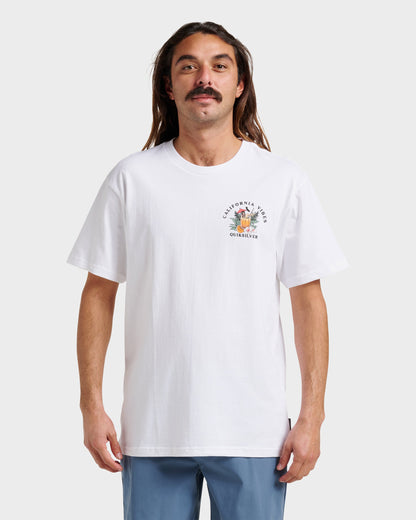 Ca California Vibes Classic T-shirt - White - Quick Silver