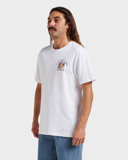 Ca California Vibes Classic T-shirt - White - Quick Silver