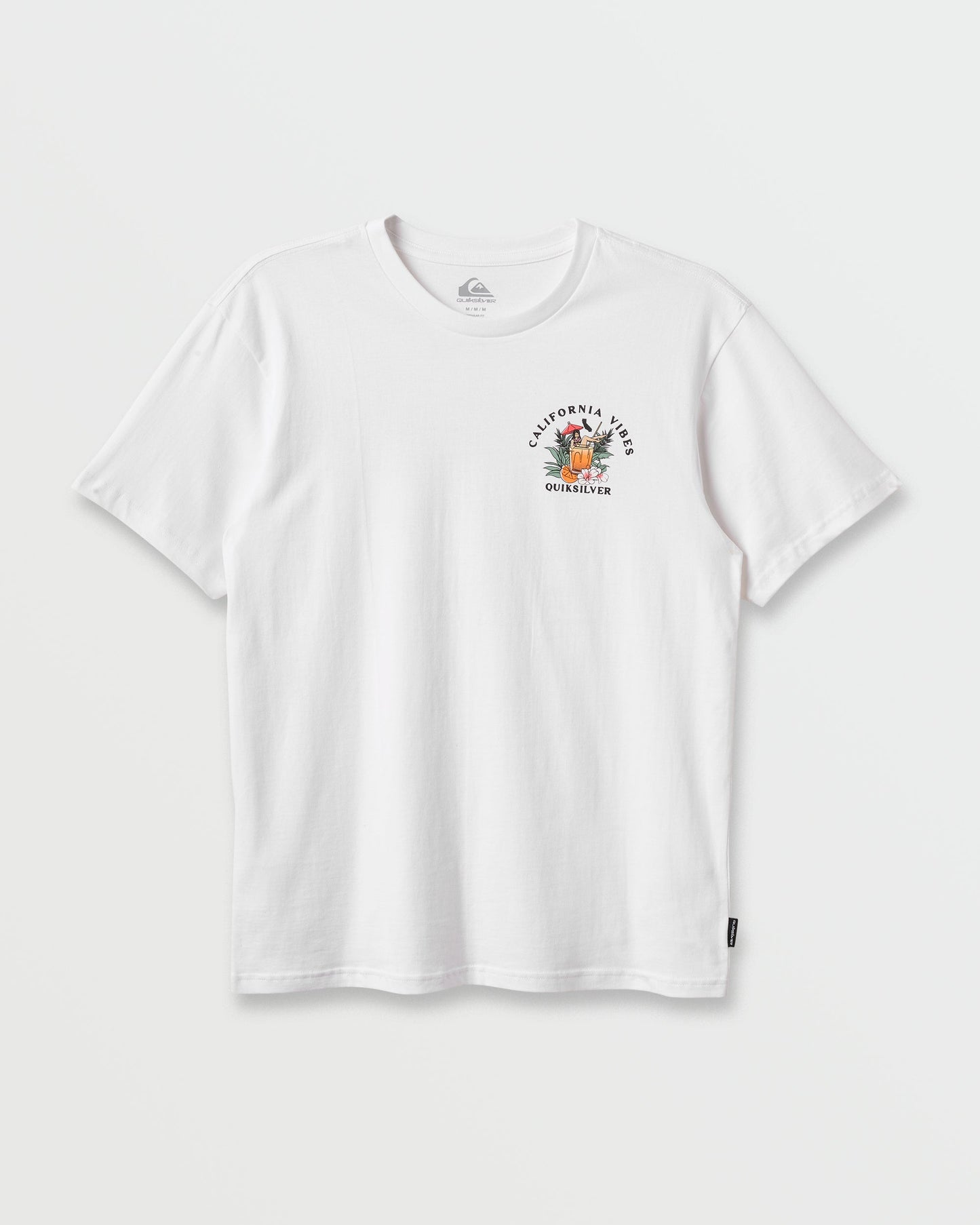 Ca California Vibes Classic T-shirt - White - Quick Silver
