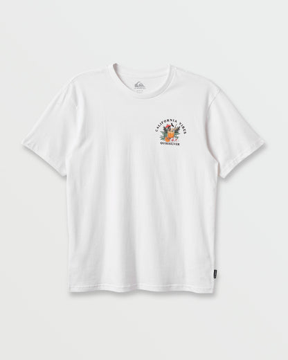 Ca California Vibes Classic T-shirt - White - Quick Silver