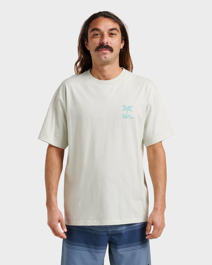 Waterman Back Band Classic T-shirt - Smoke - Quick Silver