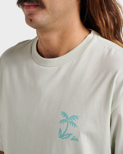 Waterman Back Band Classic T-shirt - Smoke - Quick Silver